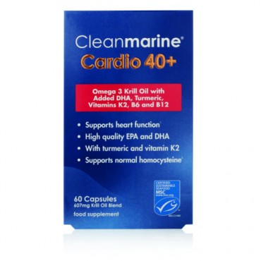 Cleanmarine Cardio 40+ 60 Caps